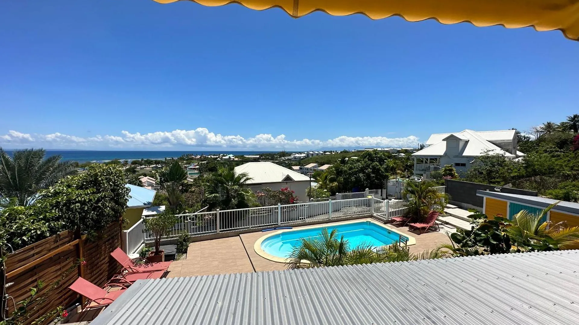 Villa Mango Sea avec piscine&vue sur les îles Saint-Francois  Guadeloupe